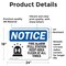 Signmission Fire Alarm Pull Station Keep Sign With Symbol, 24 in W x Rectangle, Vinyl Decal OS-2PACK-NS-D-1824-L-12542 - alternate 5